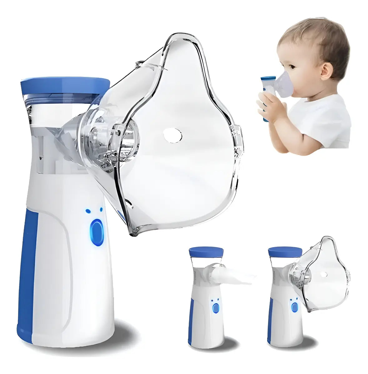NEBULIZADOR PORTABLE: Respira mejor en minutos desde casa ☺️