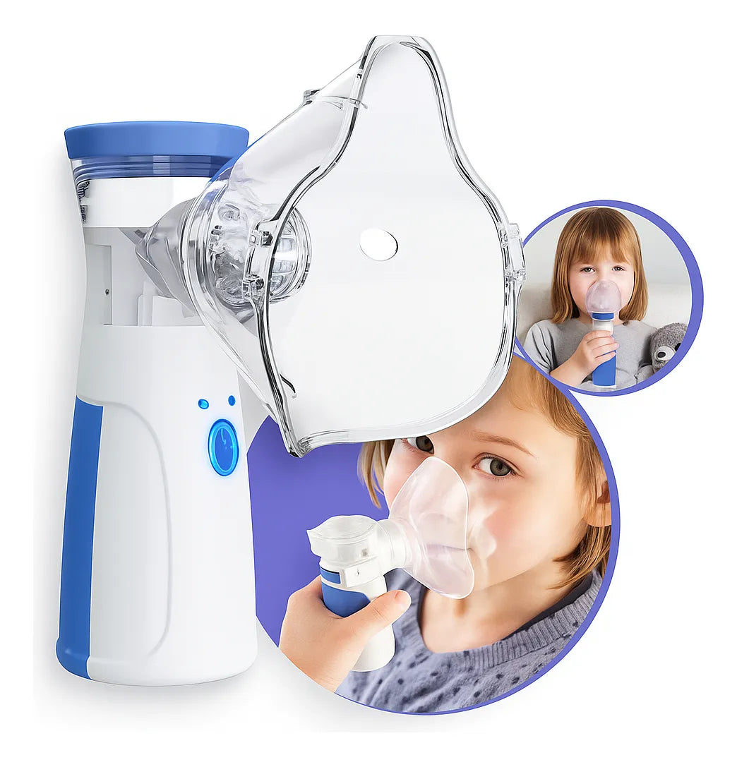 NEBULIZADOR PORTABLE: Respira mejor en minutos desde casa ☺️
