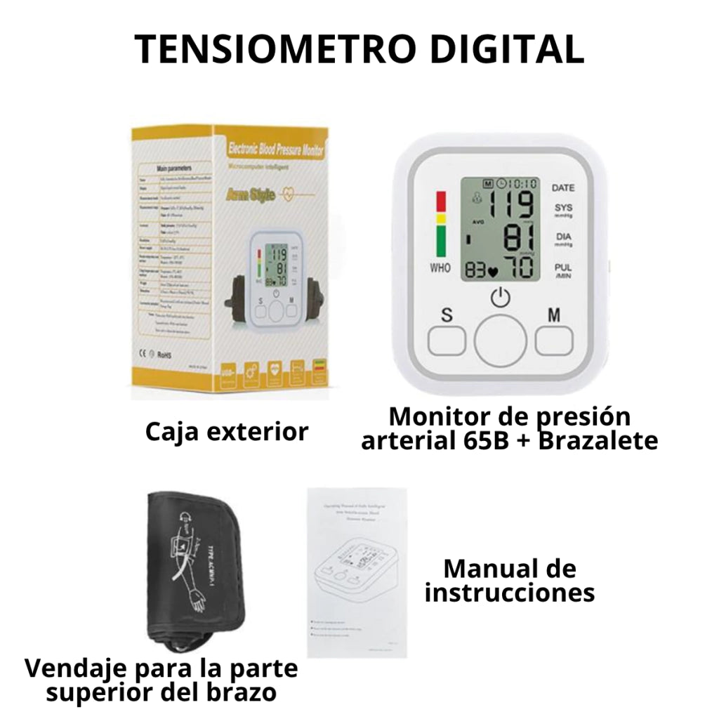 Tensiometro Digital de Brazo