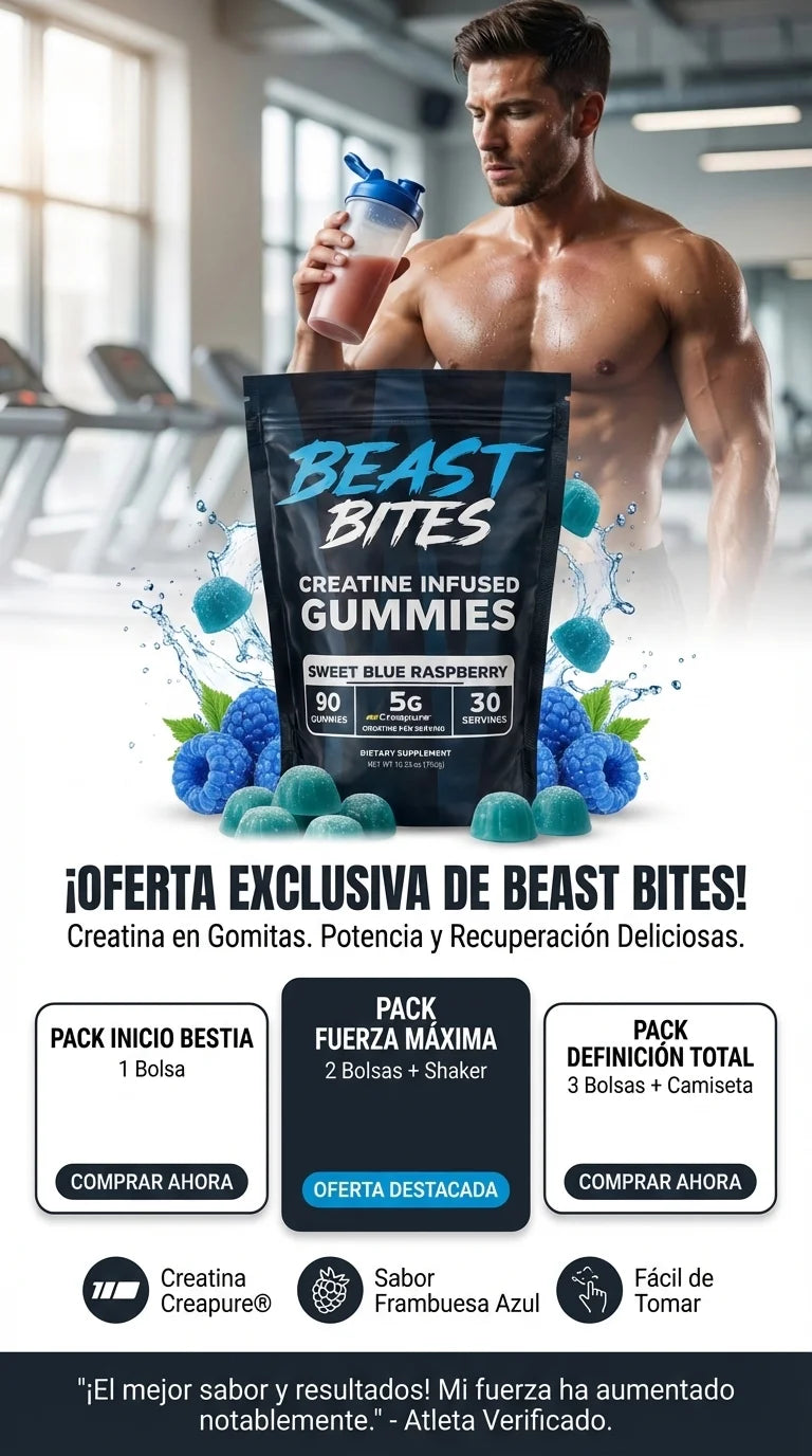 CREATINA EN GOMAS