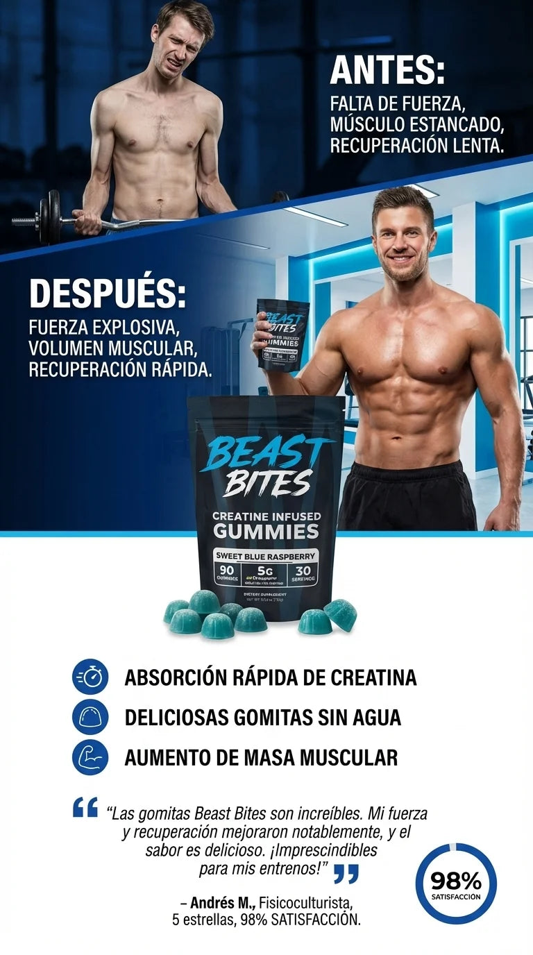 CREATINA EN GOMAS