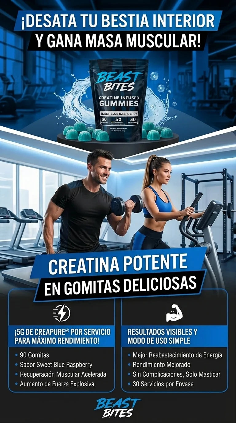 CREATINA EN GOMAS