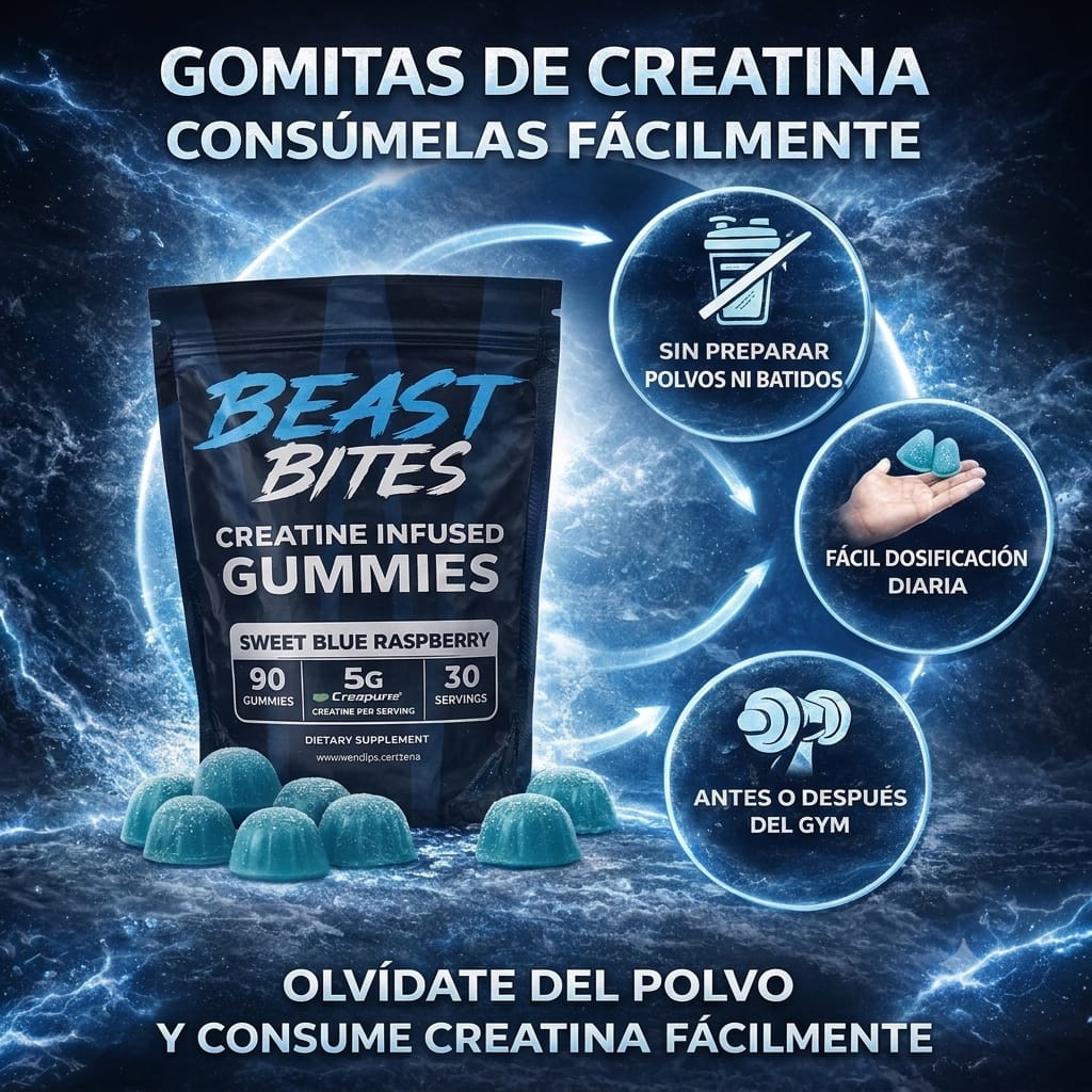 CREATINA EN GOMAS